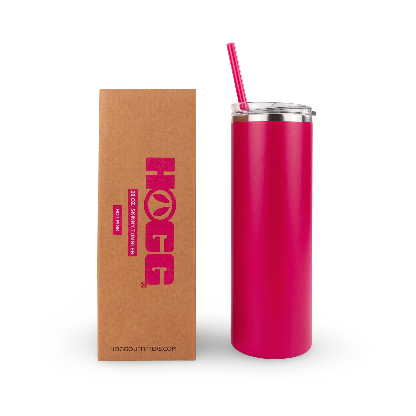 20oz POWDER COATED SKINNY TUMBLER