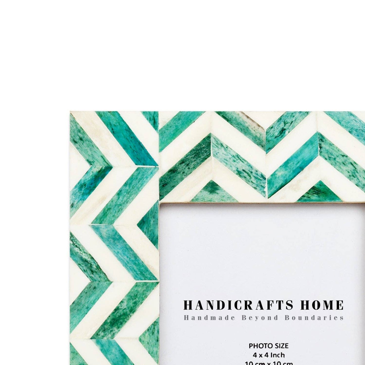 Herringbone Bone Inlay Picture Frame