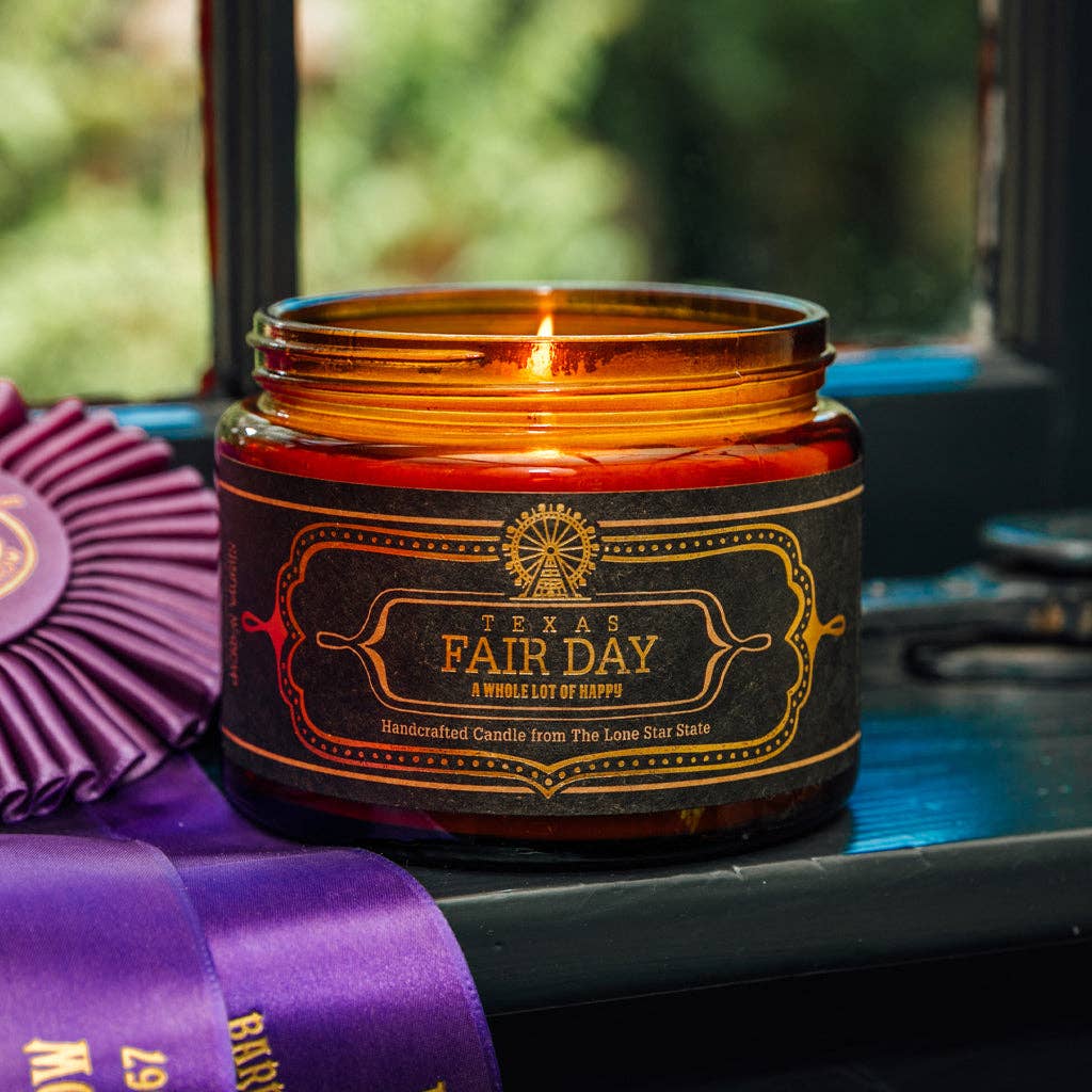 Texas Fair Day Candle