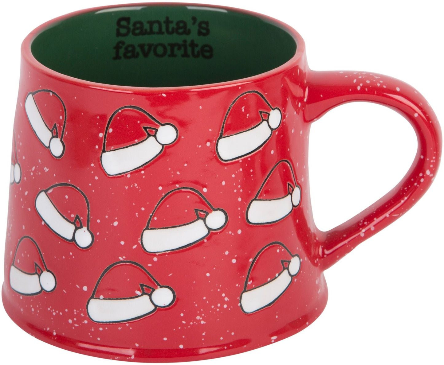 Santa Hat Chocolate Gift Red 17 Oz Mug