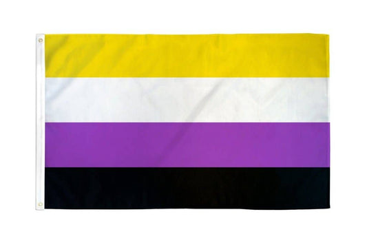 Non-Binary Flag 3x5ft Poly