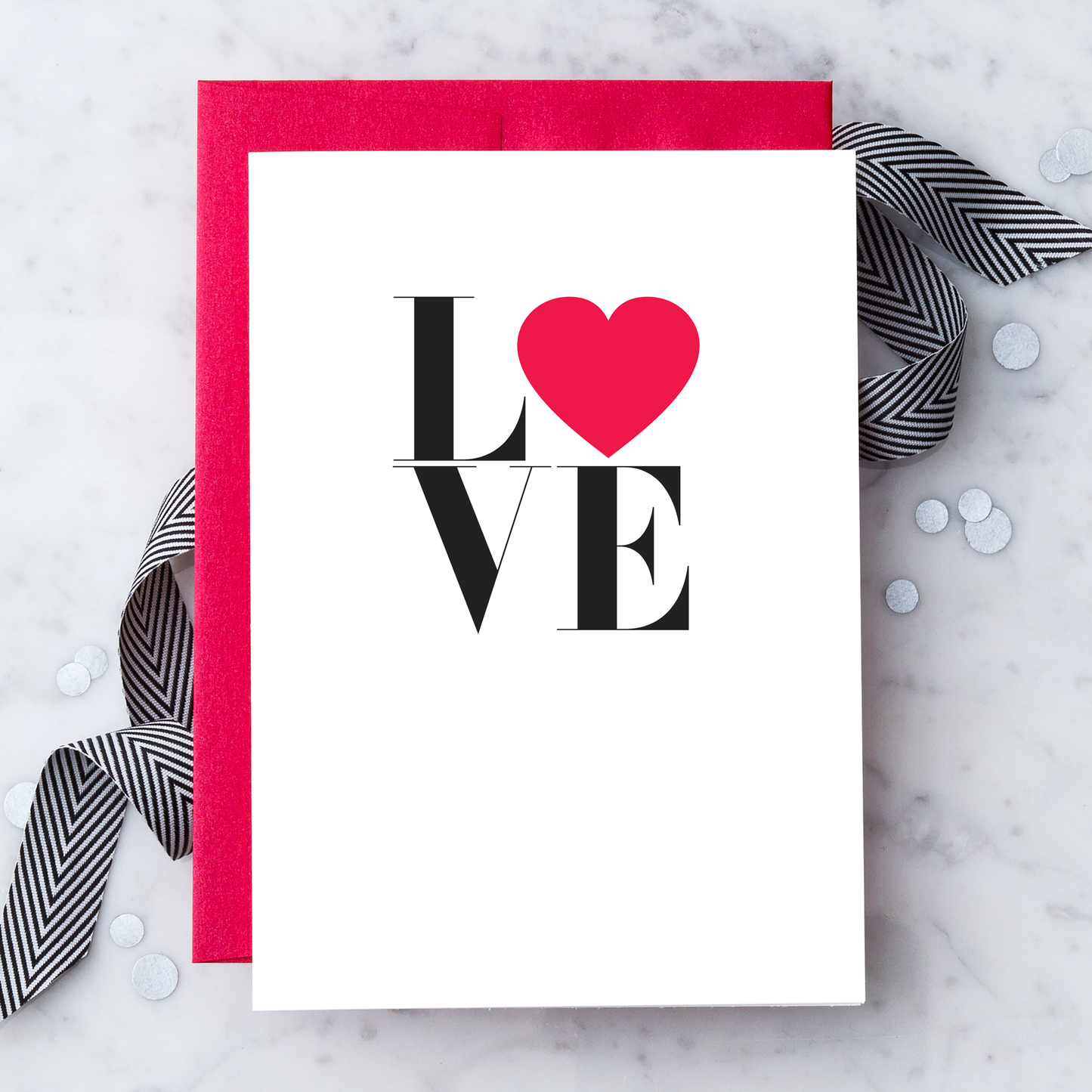 "Love" Greeting Card.