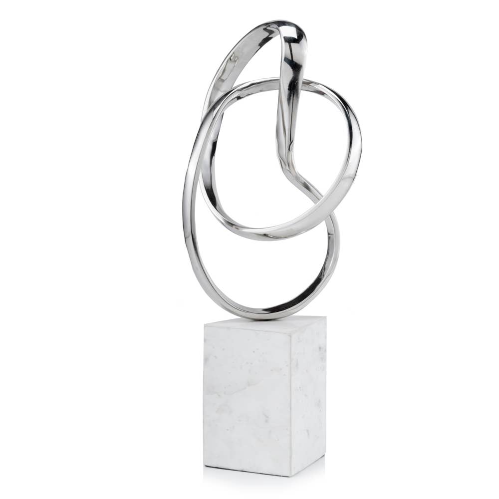 Lazo Abstract Sculpture on Marble - Clearance