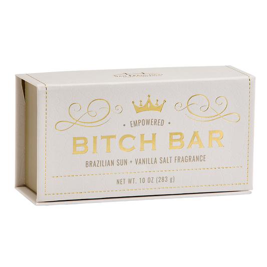 B*tch Bar Empowered - Brazilian Sun + Vanilla Salt 10 Oz Bar Soap