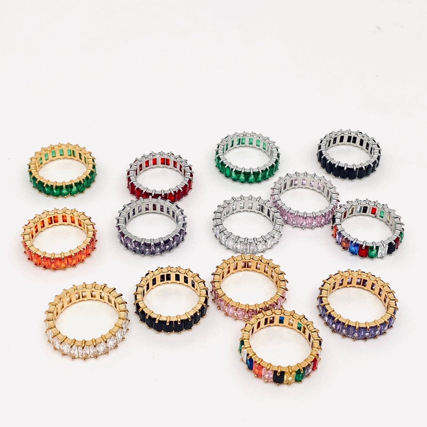 Sparkling CZ Ring