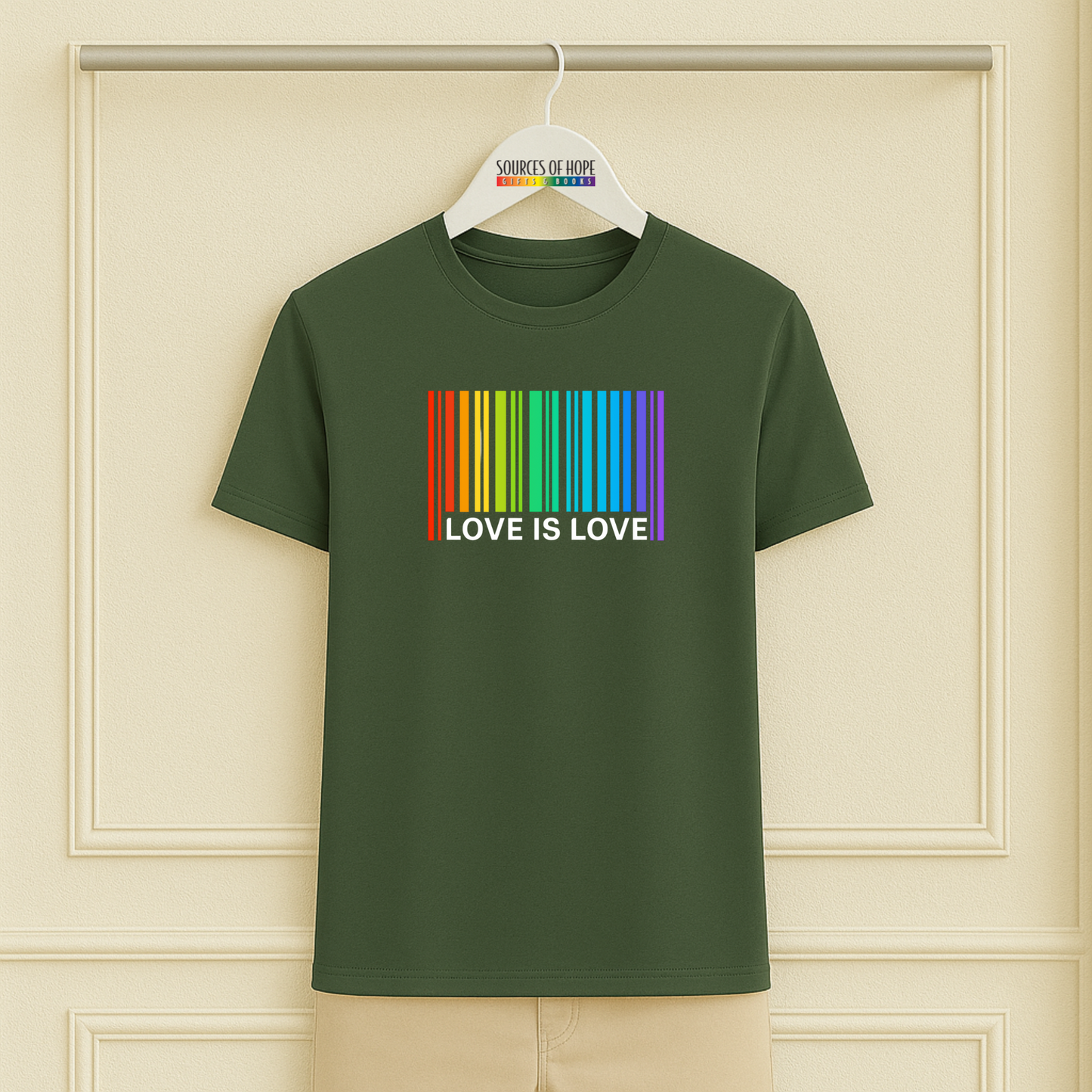 Love is Love Barcode Tee - 11 Colors