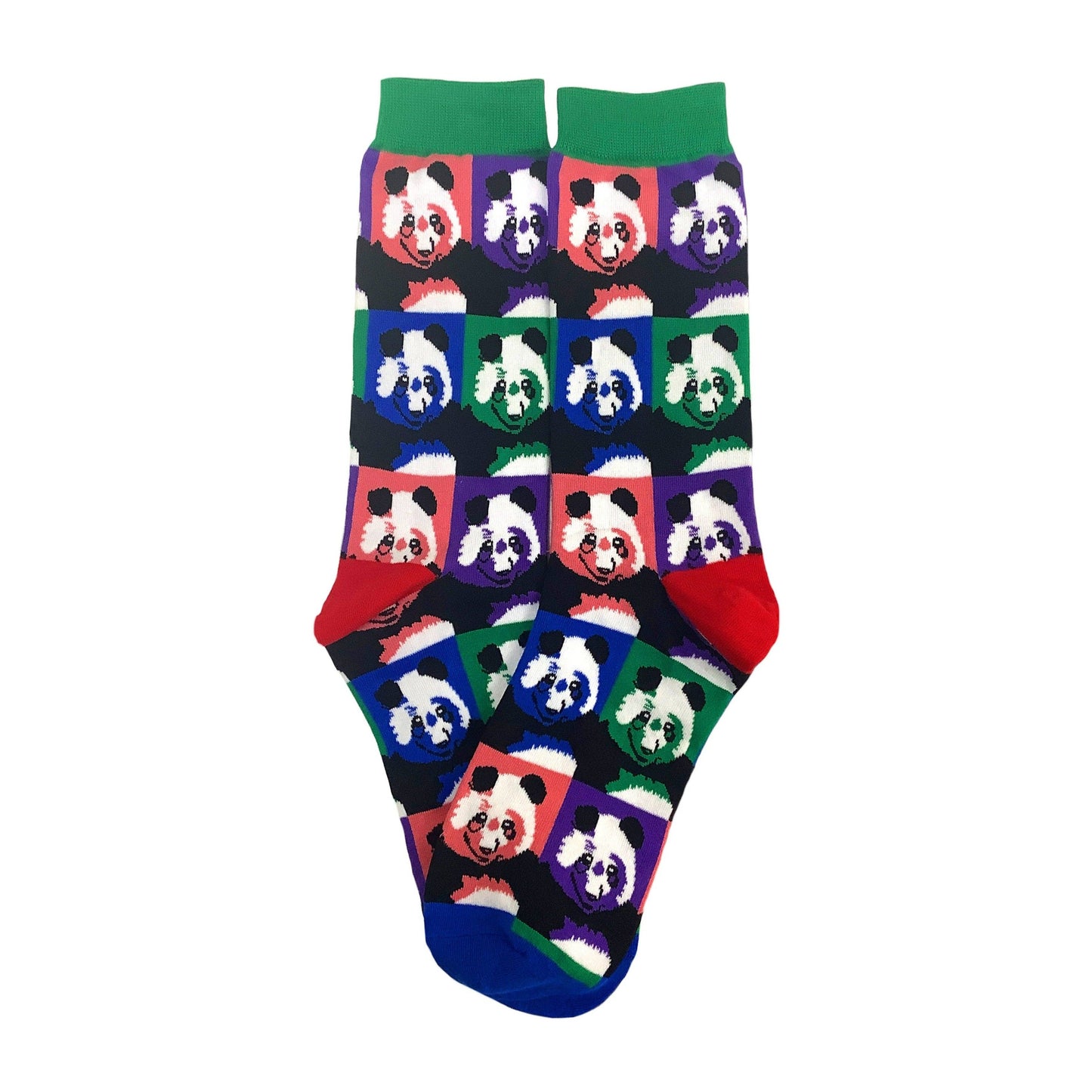 Pop Art Panda Pattern Socks