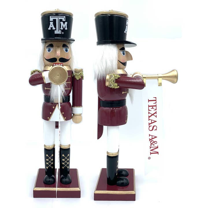 14" Texas A&M Bugler Nutcracker