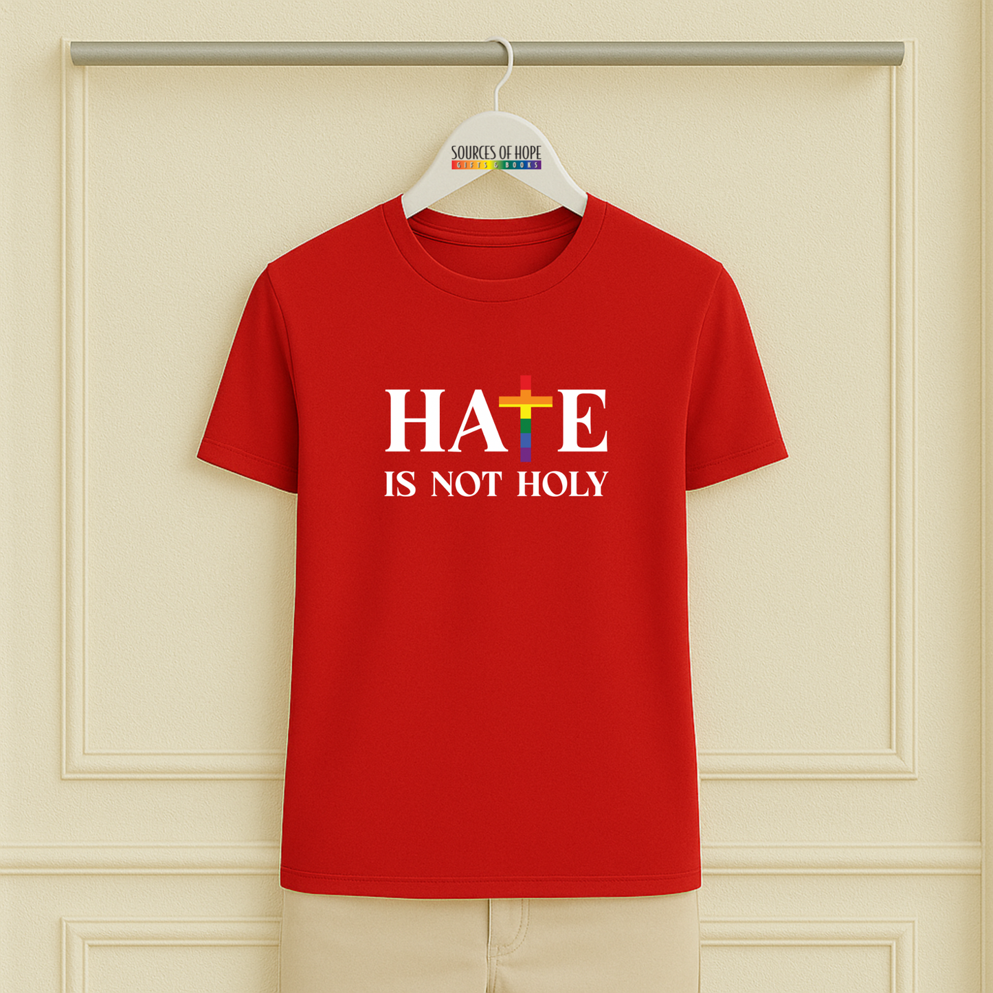 Hate is Not Holy Tee - 11 Colors