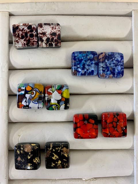 Murano Glass Cuff Links