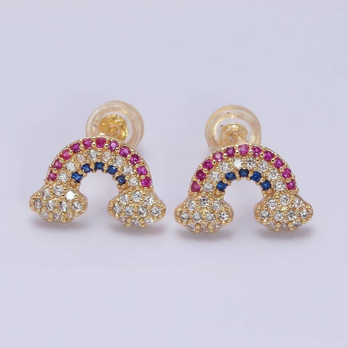 Mini Rainbow Earrings