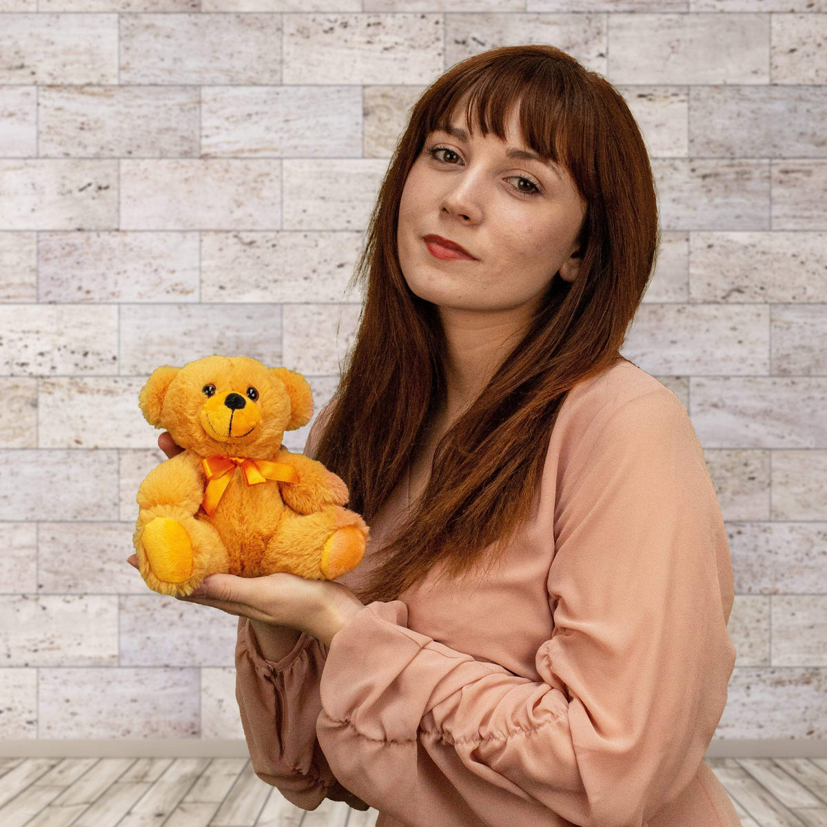 6" Honey Gold Colorama Bear