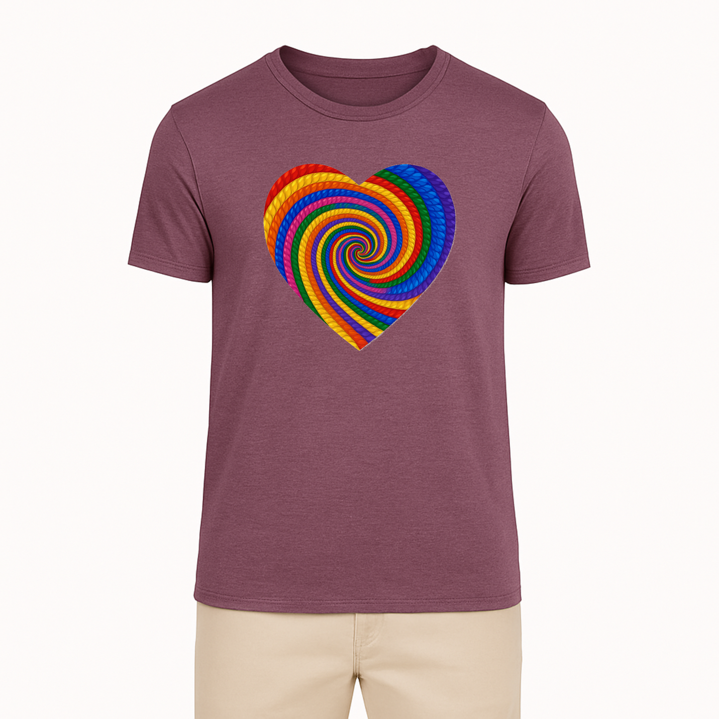 Swirl Heart Tee - 11 Colors