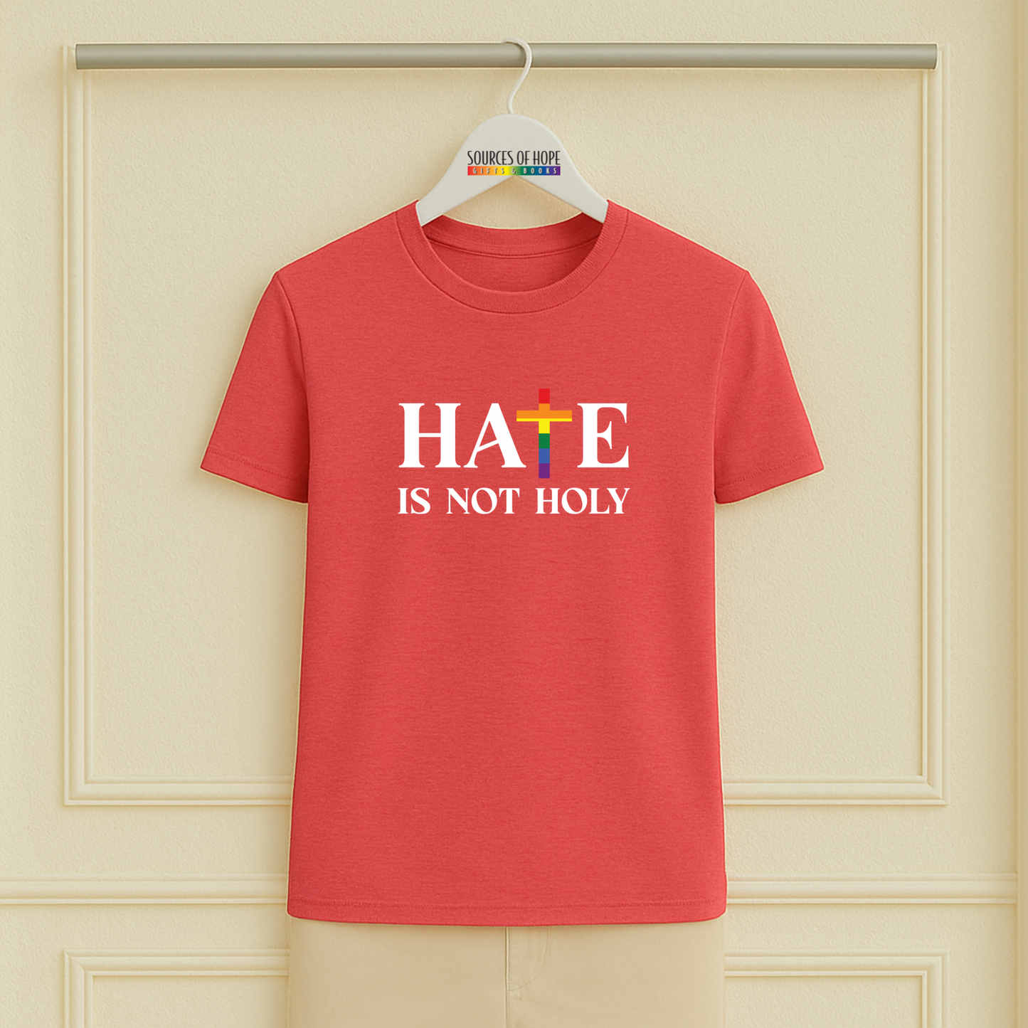 Hate is Not Holy Tee - 11 Colors