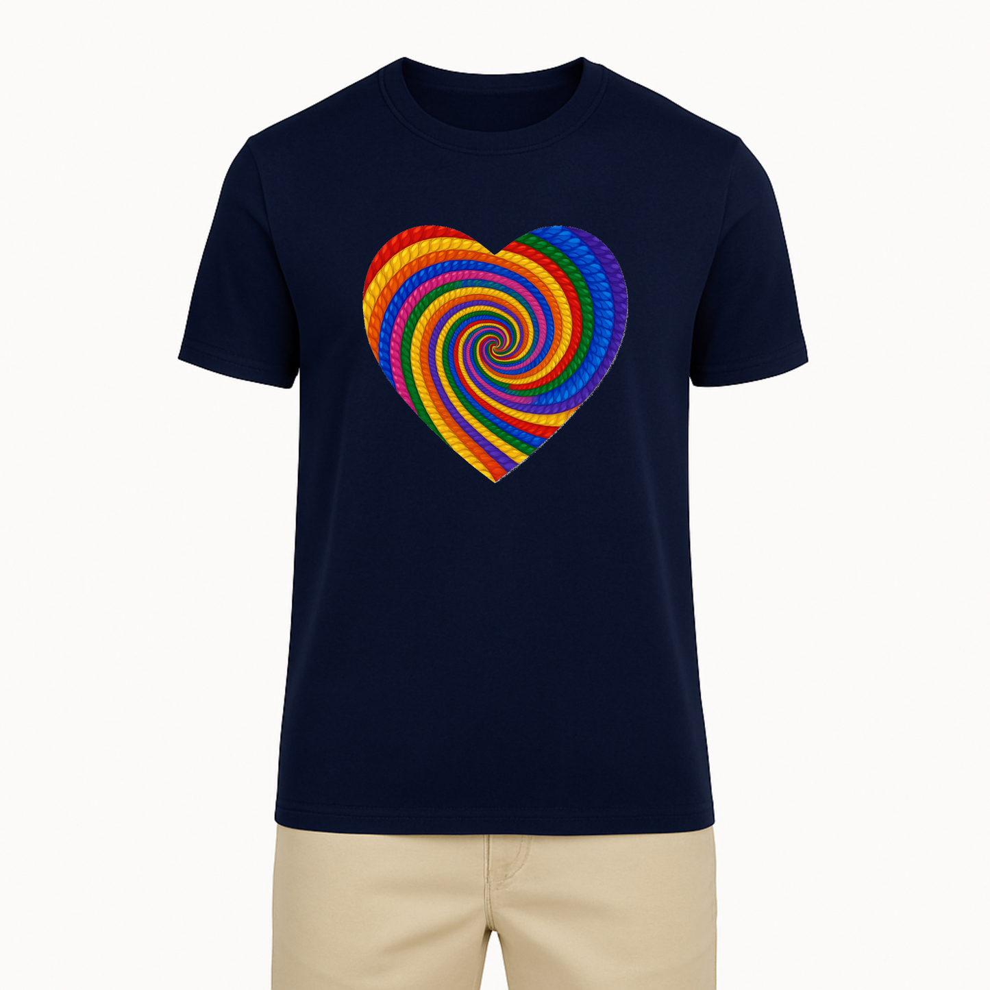 Swirl Heart Tee - 11 Colors