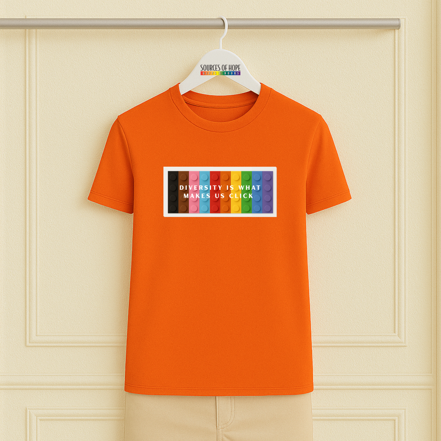 Diversity Makes Us Click Tee - 12 Colors
