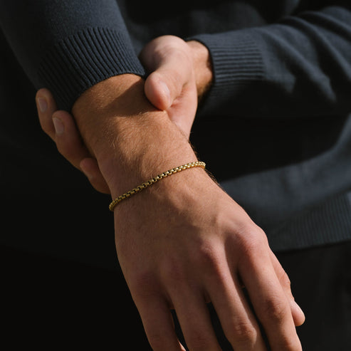 Boxed Bracelet - Gold