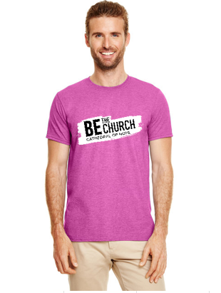 Be The Church Tee Shirt - Heather Berry