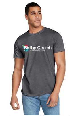 Be The Church Logo Tee Shirt - Graphite Heather