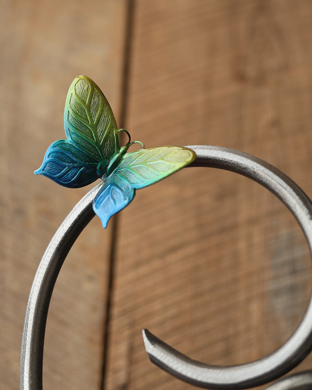 Heart & Butterfly Sculpture