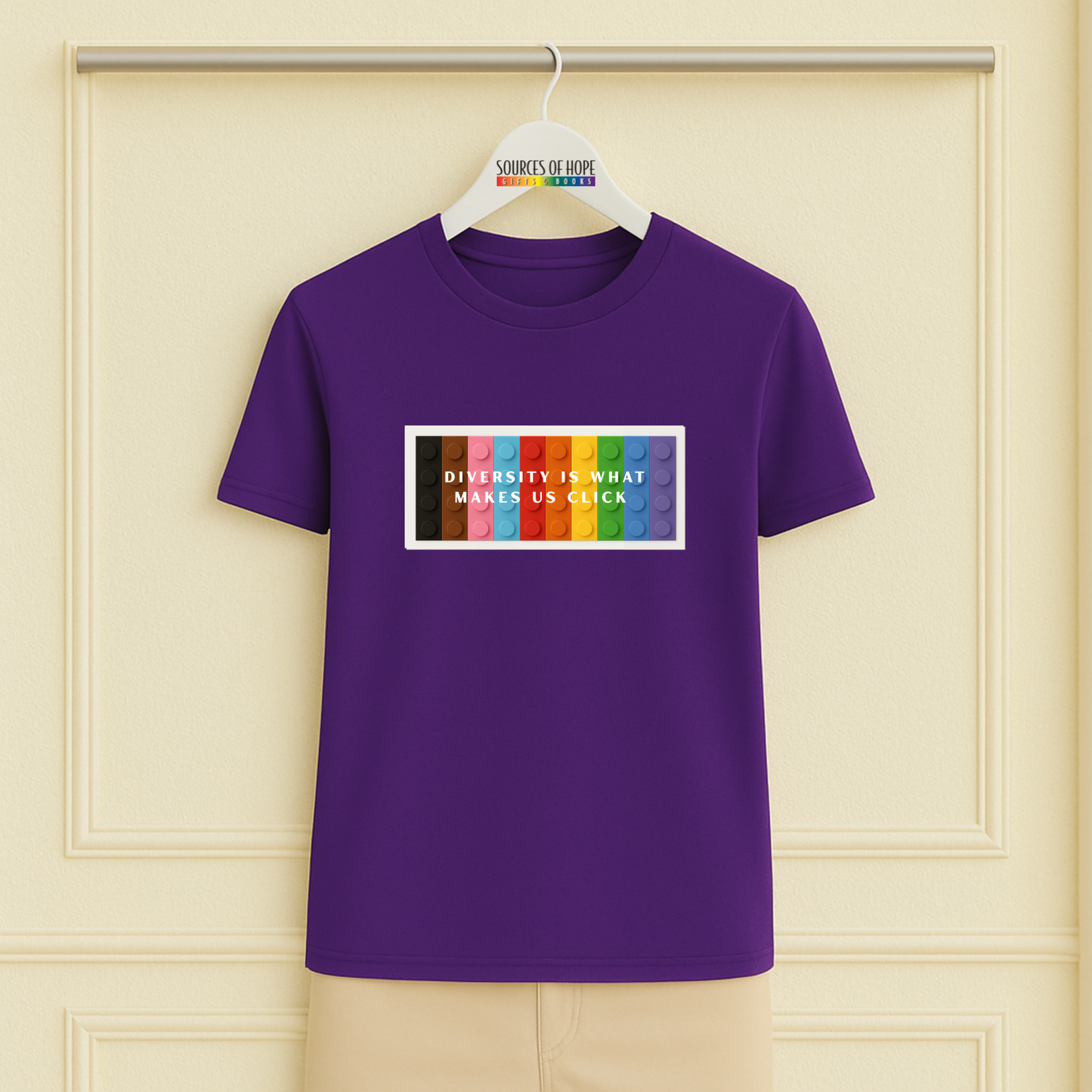 Diversity Makes Us Click Tee - 12 Colors