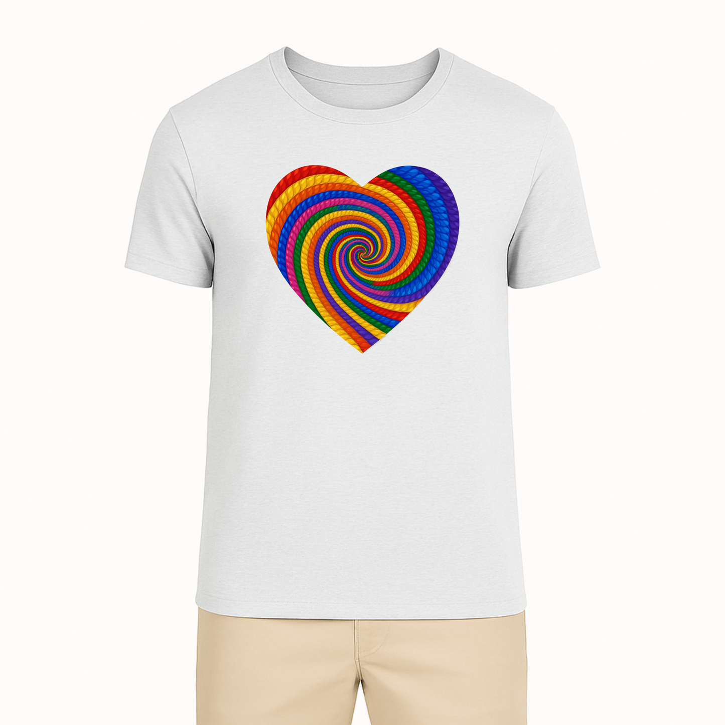 Swirl Heart Tee - 11 Colors
