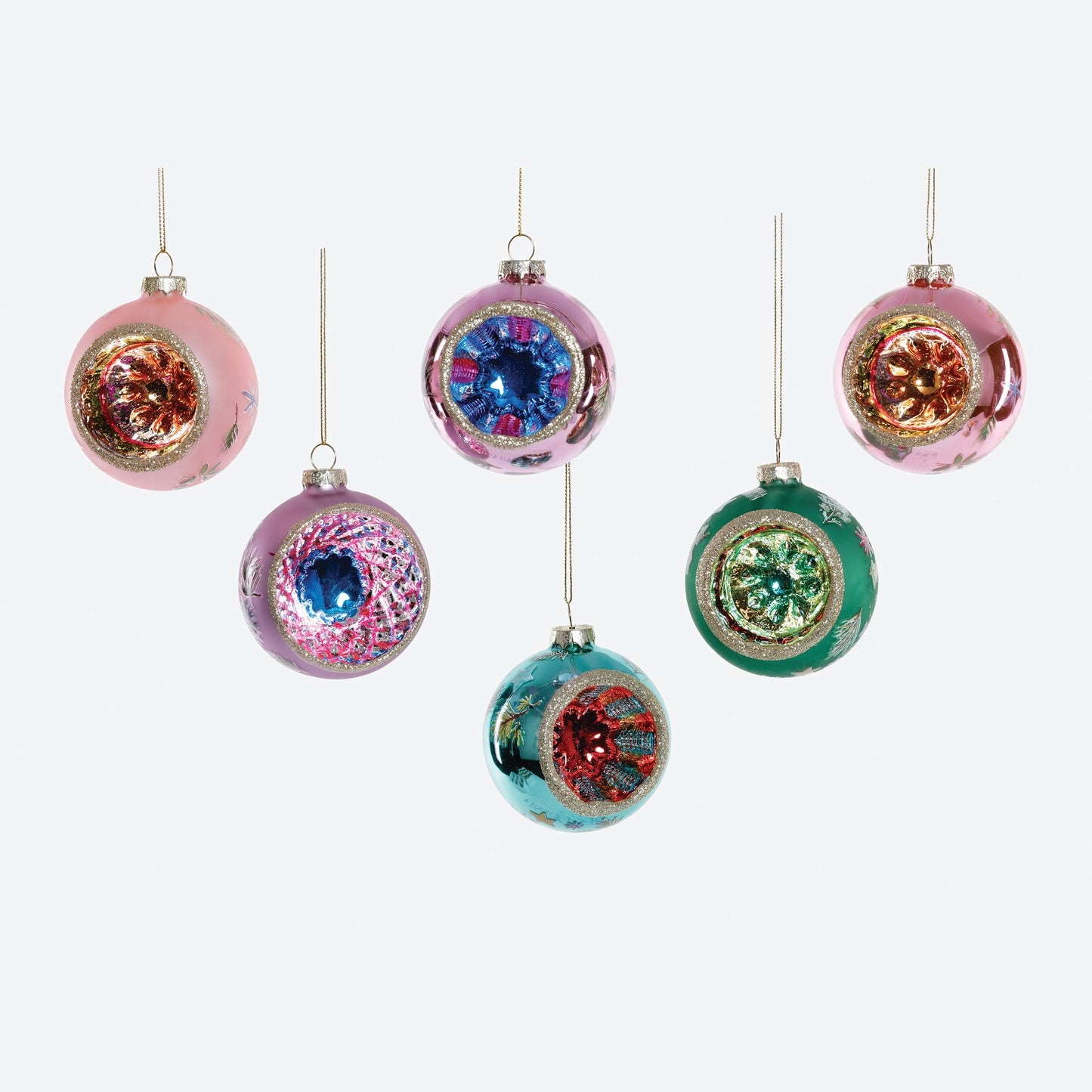 Reflector Boxed Set of 6 Ornaments