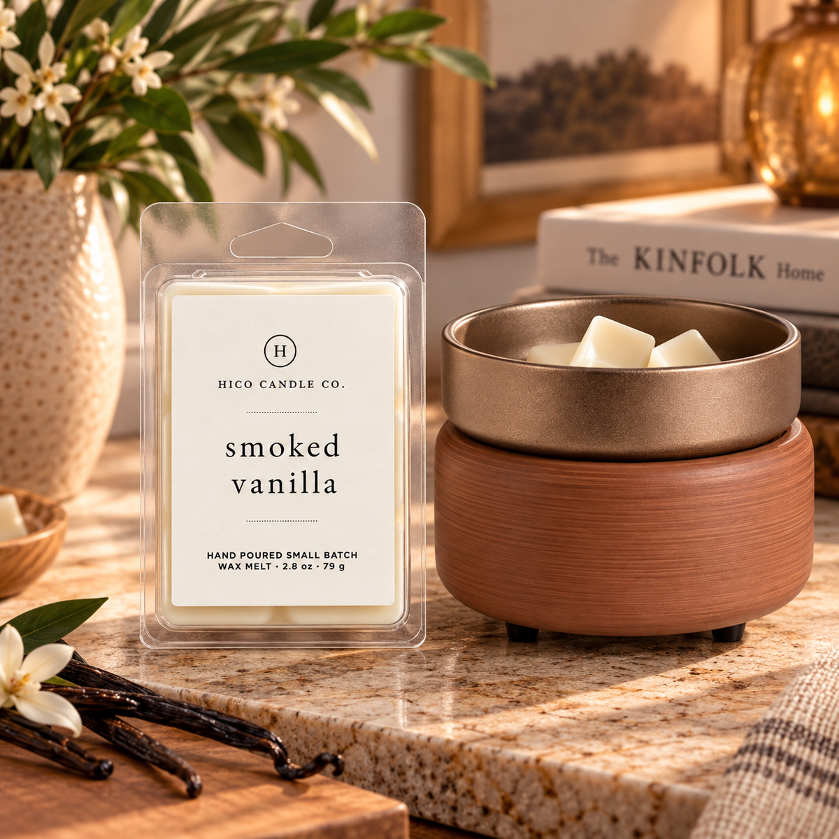 Smoked Vanilla Wax Melt