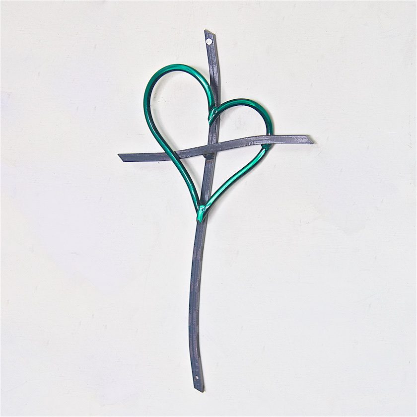 The Promise 10" Cross - Green