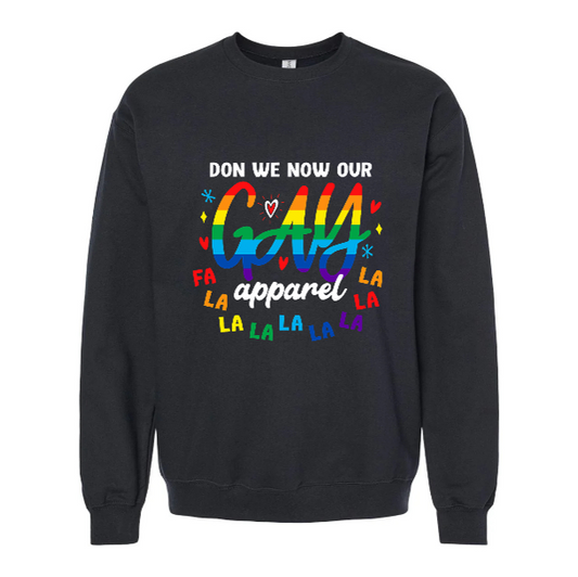 Don We Now Our Christmas Sweatshirt