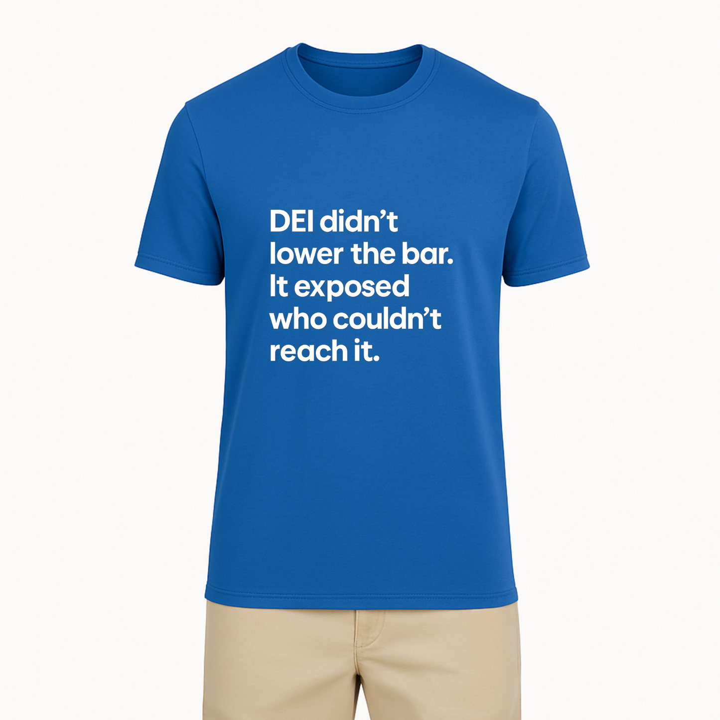 DEI Didn’t Lower The Bar Tee - 11 Colors