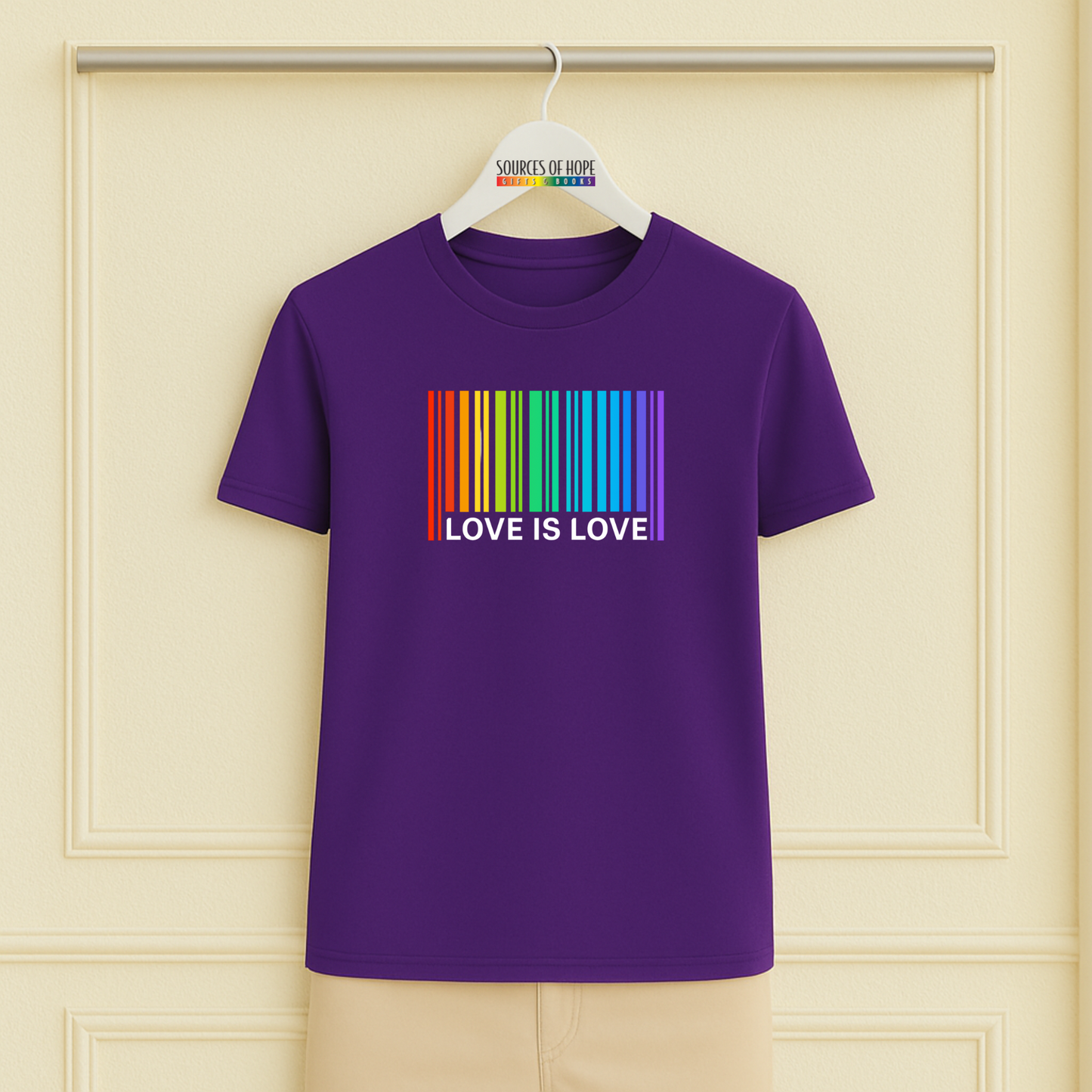 Love is Love Barcode Tee - 11 Colors