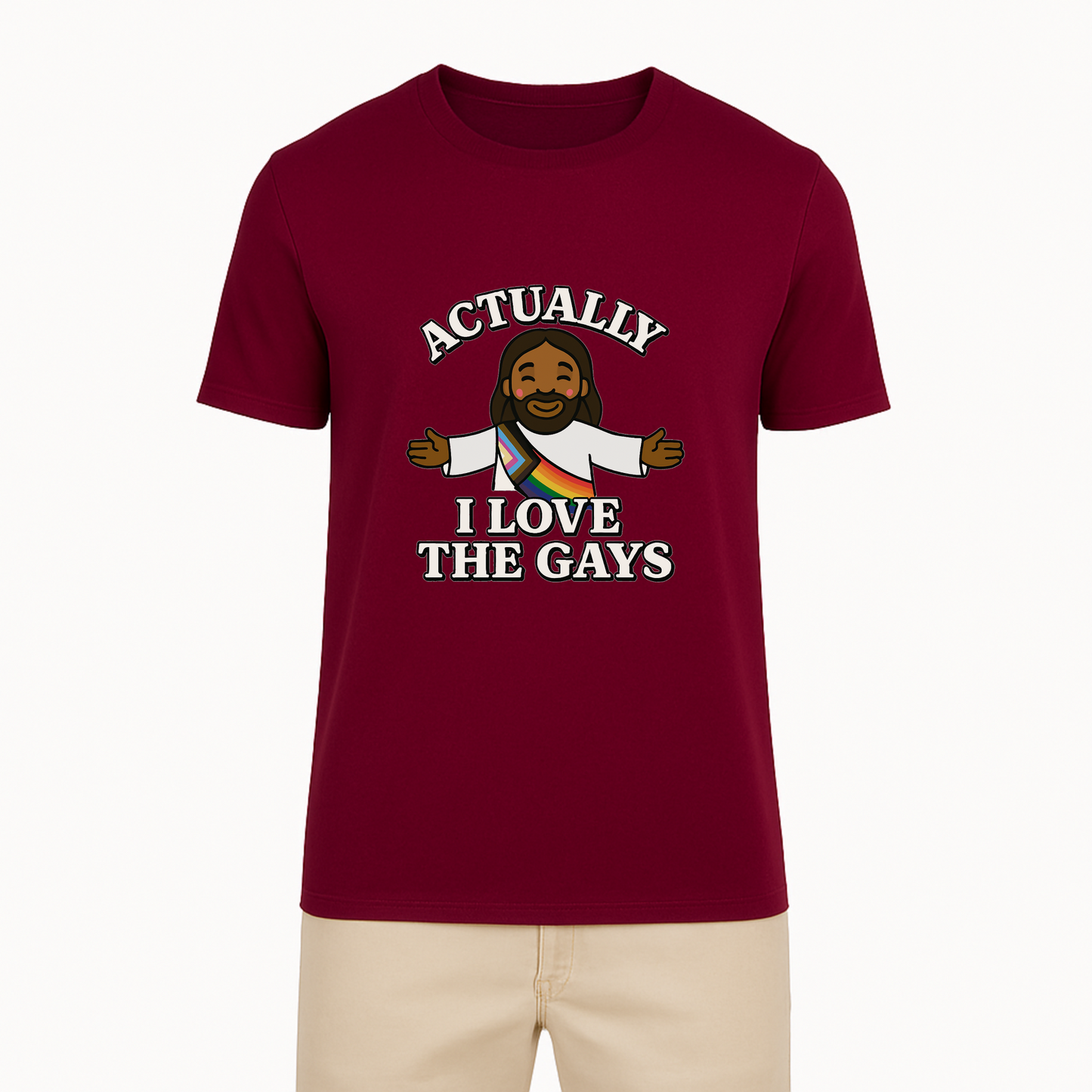 Actually - I Love The Gays Tee - 11 Colors