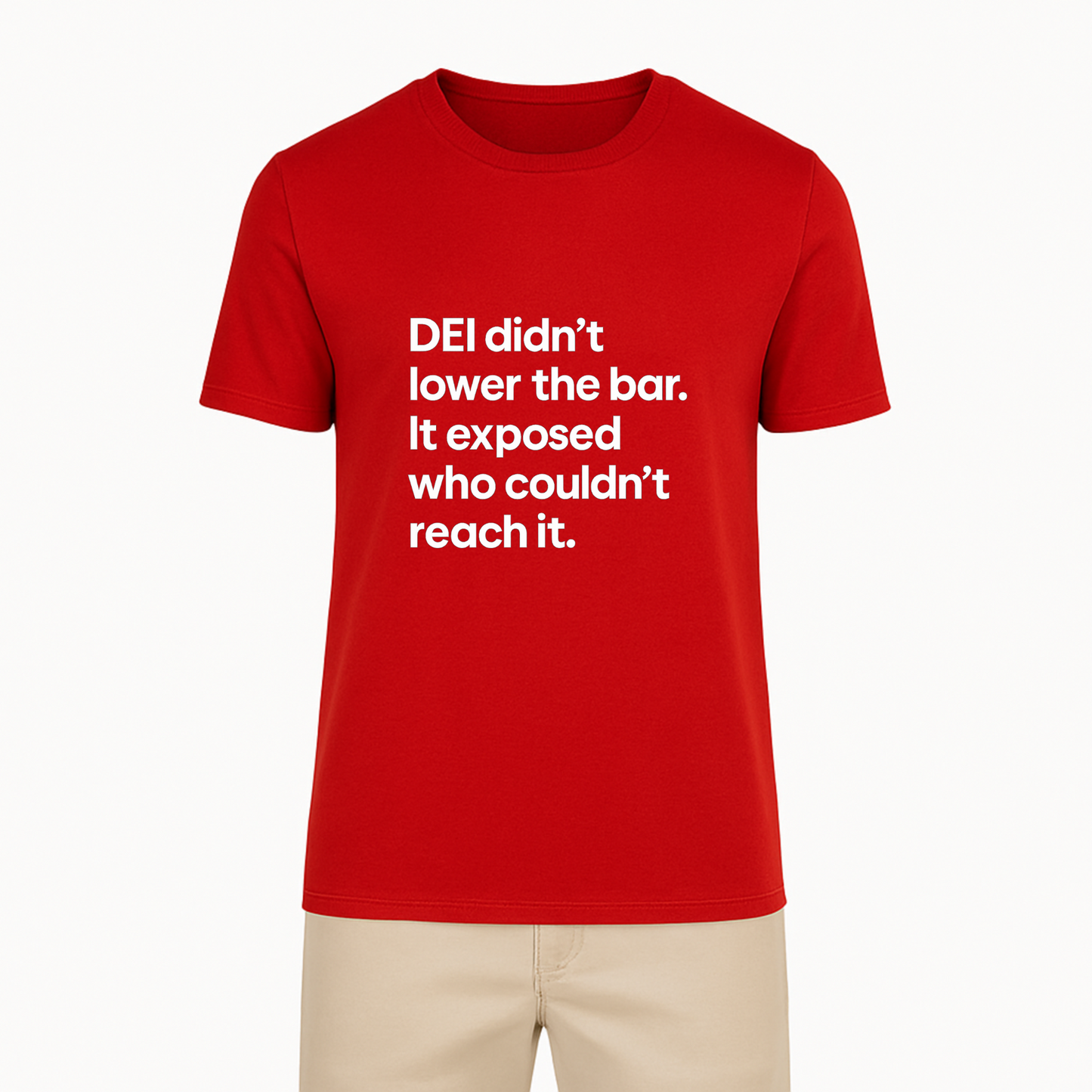 DEI Didn’t Lower The Bar Tee - 11 Colors