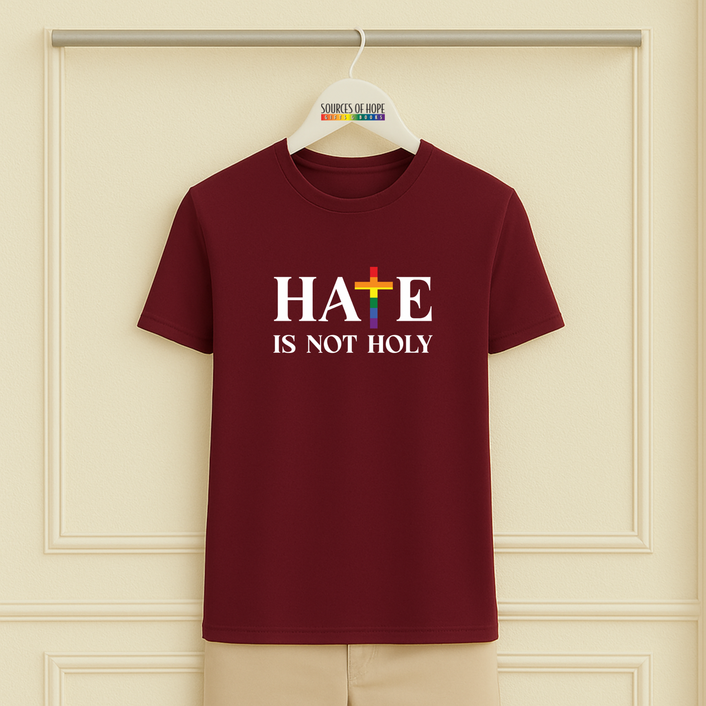 Hate is Not Holy Tee - 11 Colors