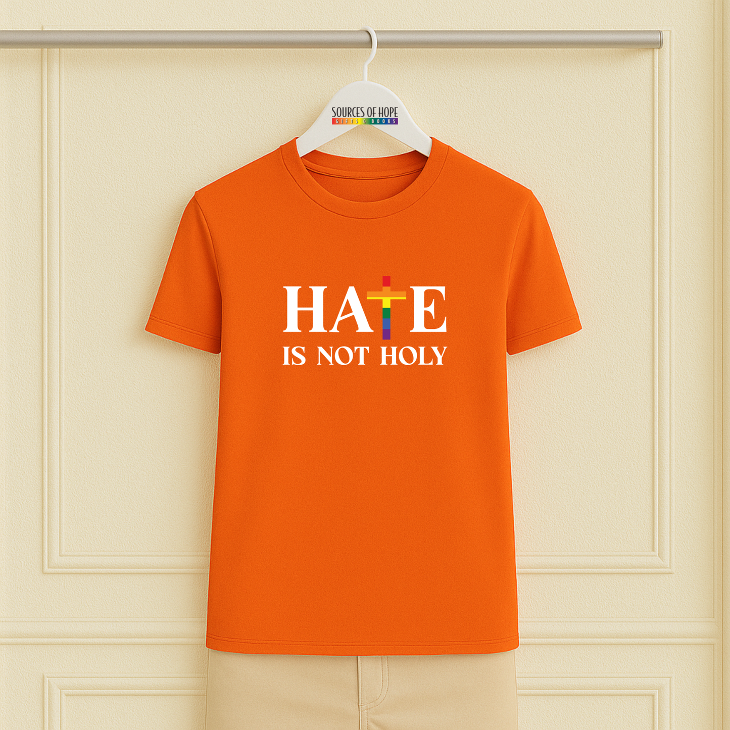 Hate is Not Holy Tee - 11 Colors