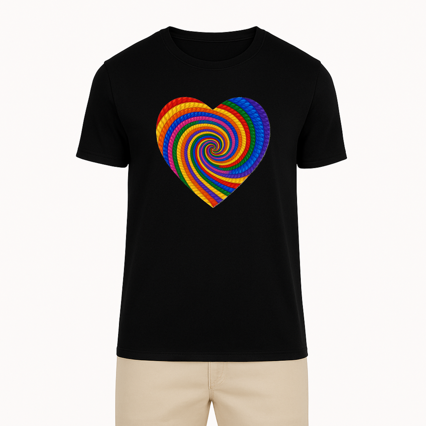 Swirl Heart Tee - 11 Colors