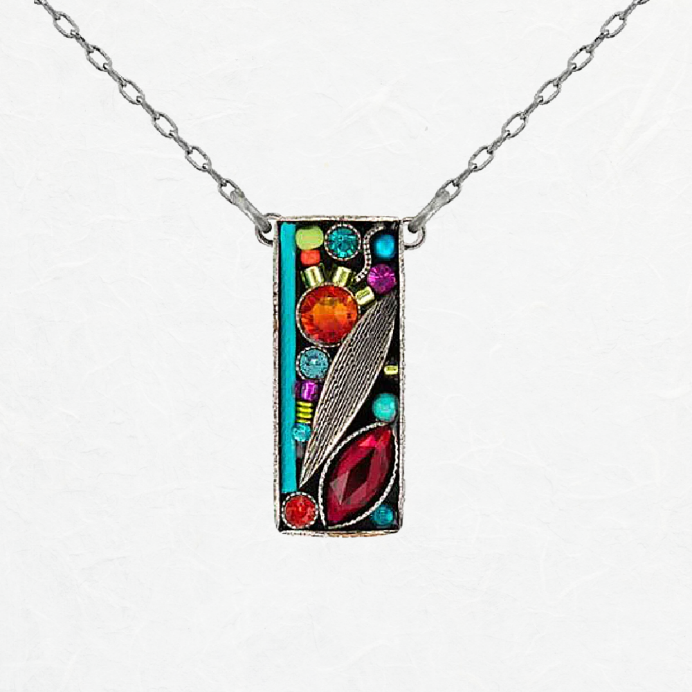 Botanical Rectangular Pendant