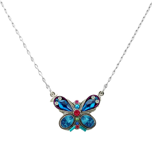 Blue Butterfly Pendant