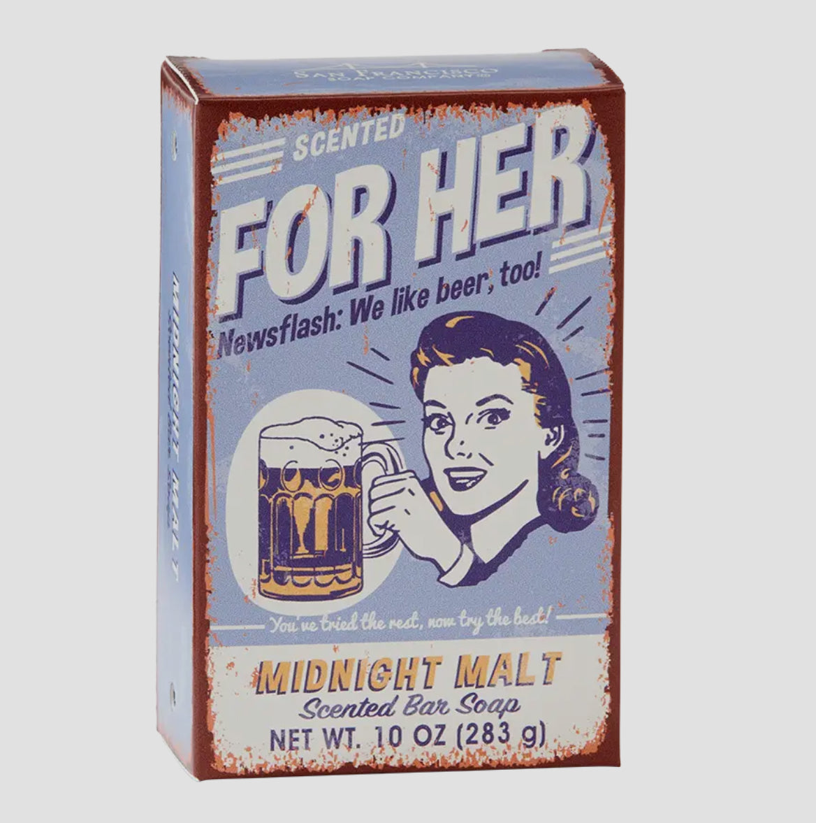 "For Her" Midnight Malt 10oz Bar Soap