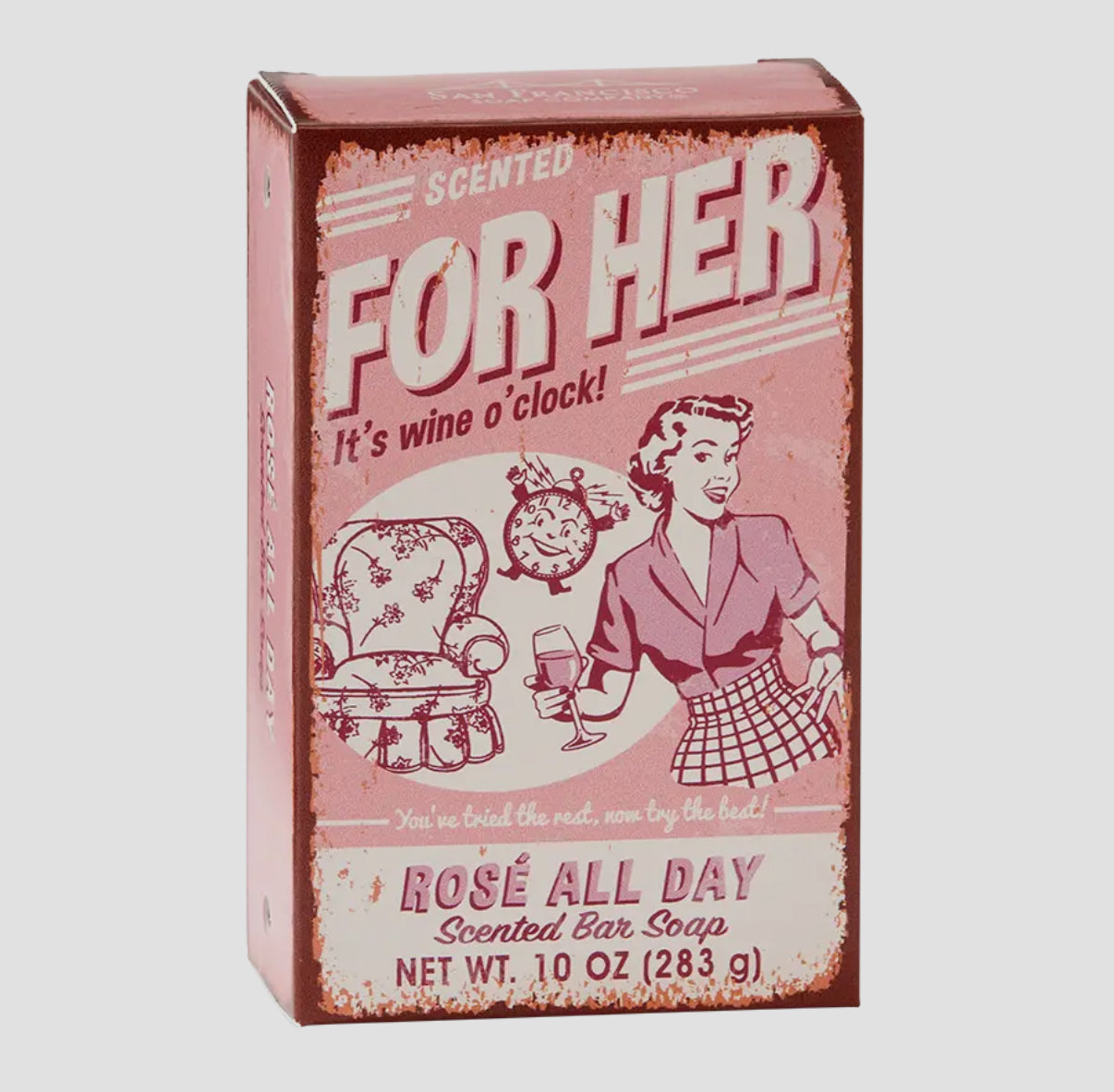"For Her" Rose All Day 10oz Bar Soap