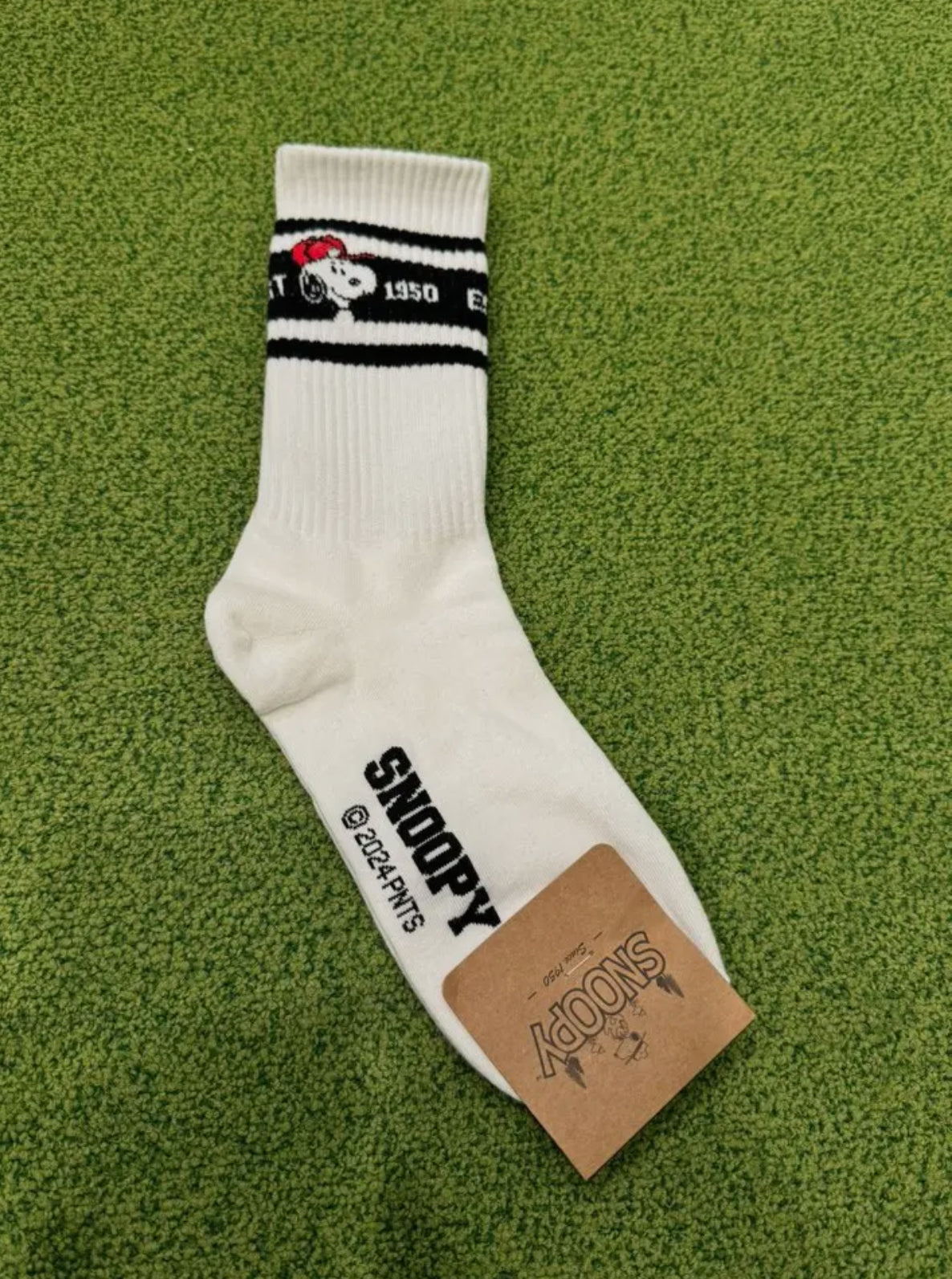 Peanuts Variety Snoopy Sports Crew Ankle Socks