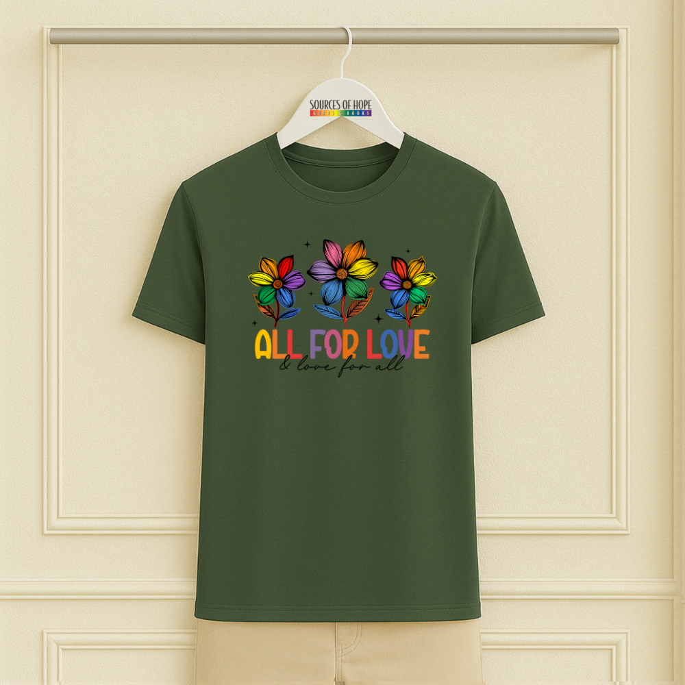 All For love & Love for For All Pride Tee