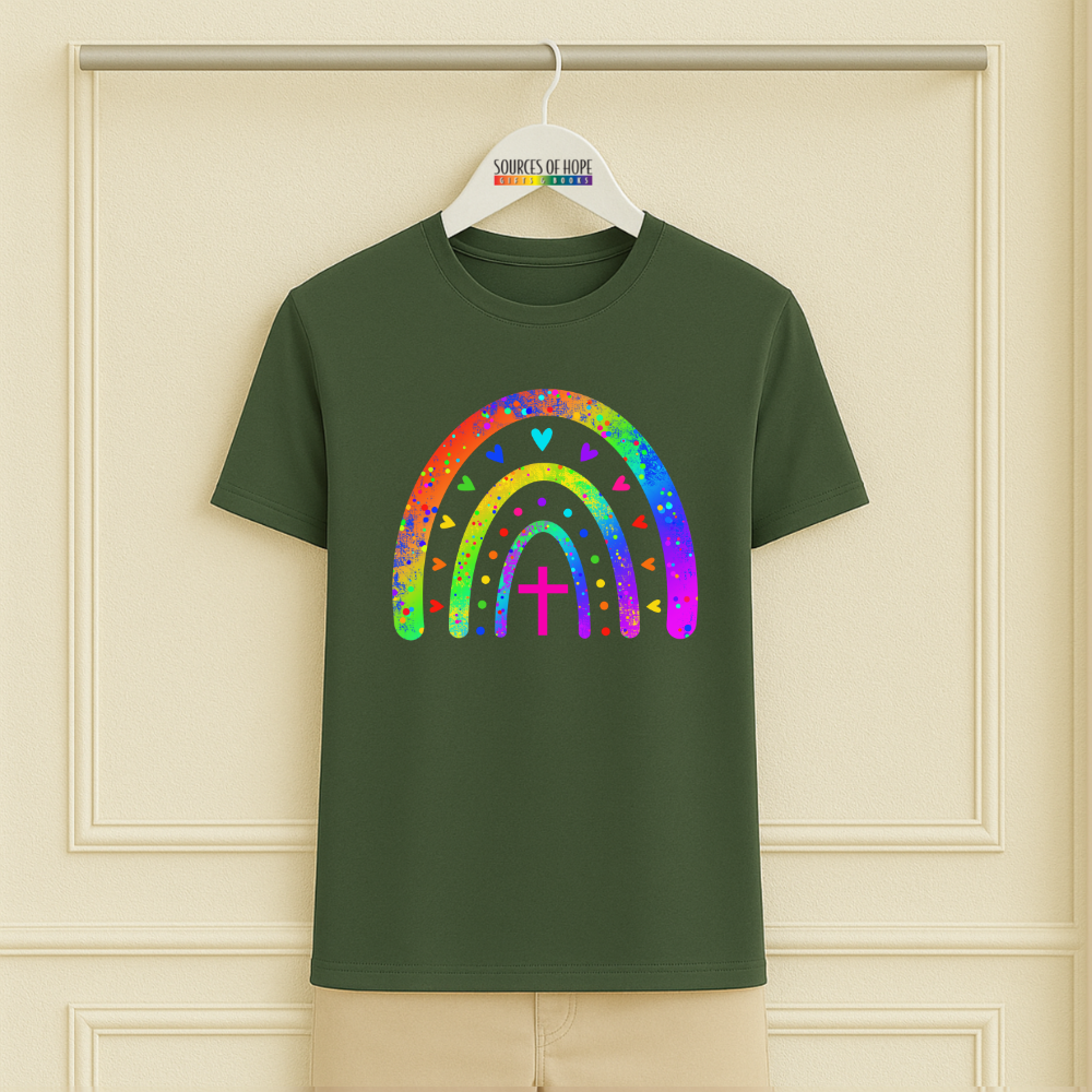 Raibow Arch With Cross Tee