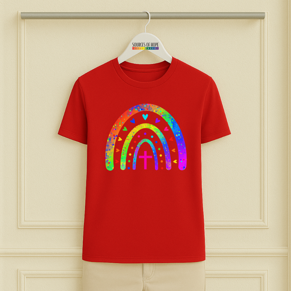 Raibow Arch With Cross Tee