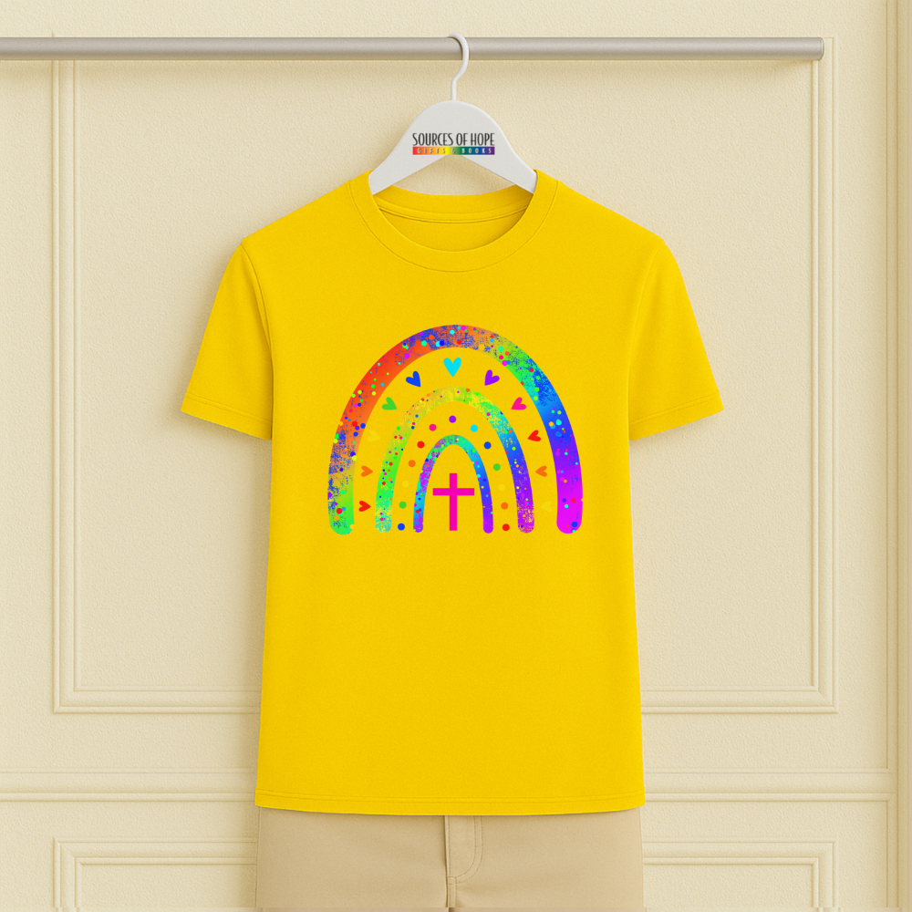 Raibow Arch With Cross Tee