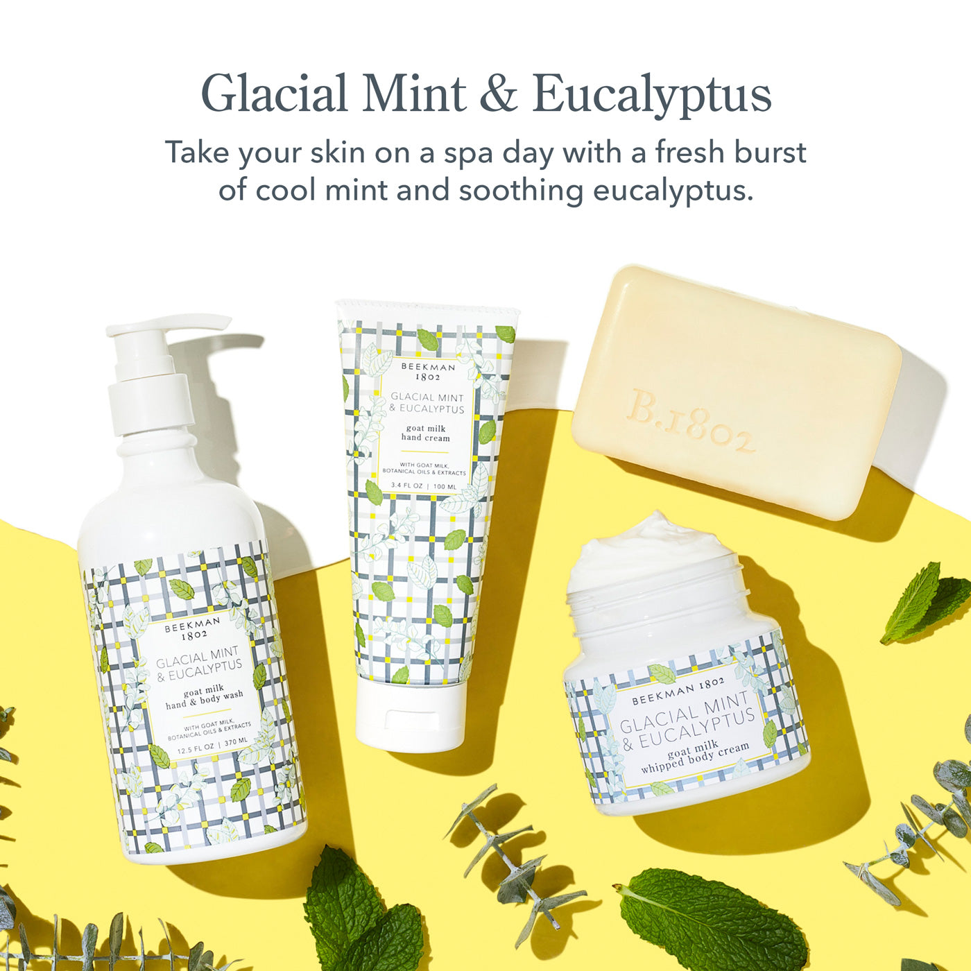 Glacial Mint & Eucalyptus Bar Soap