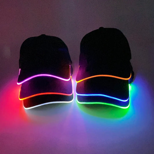 LED Light Baseball Cap