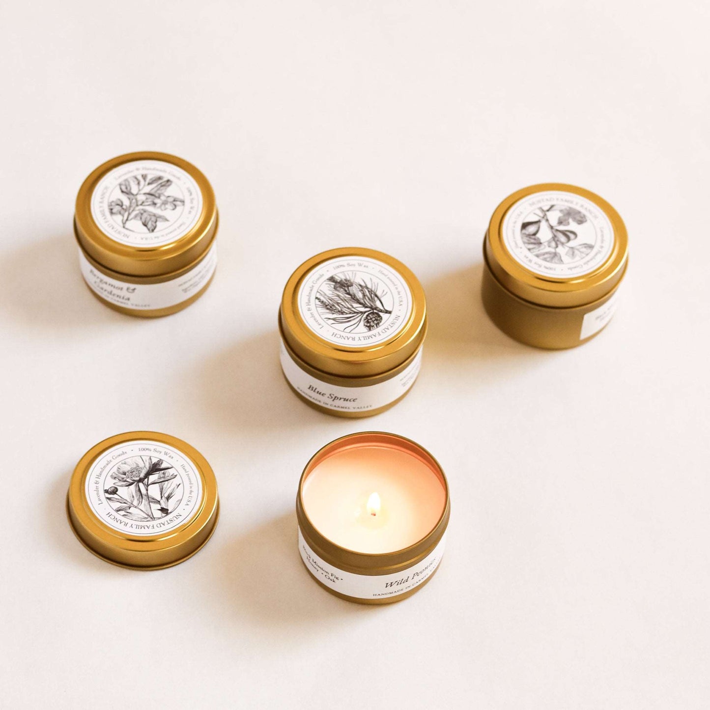 4oz Tin Farmhouse Candles