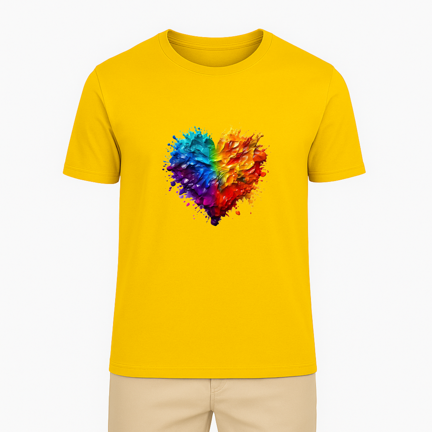 Painterly Heart Tee - 11 Colors